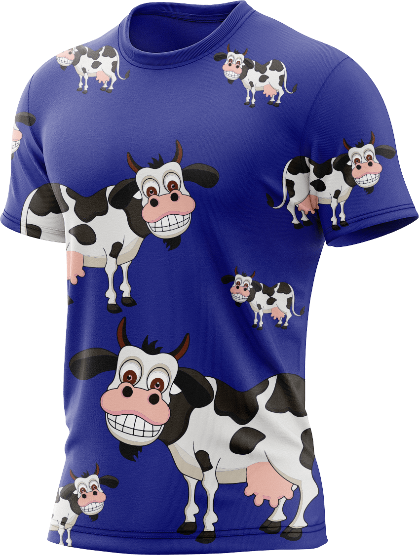 Fussy Cow Rash Shirt Short Sleeve