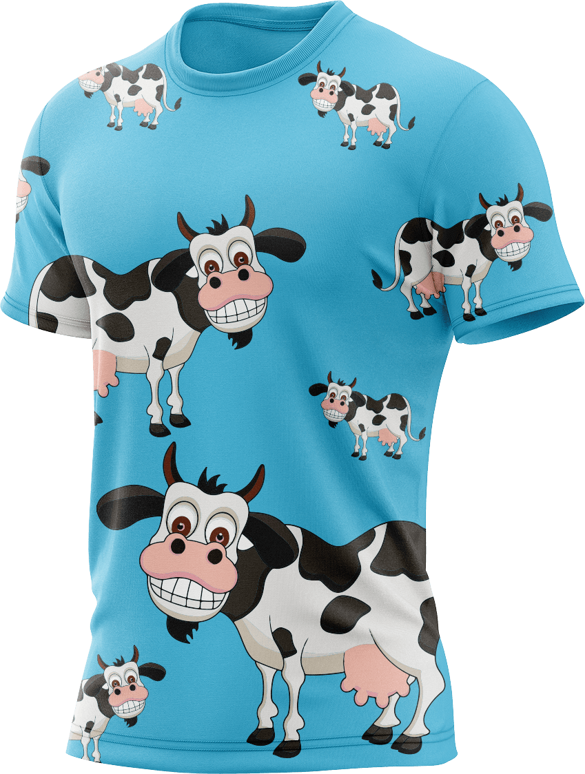 Fussy Cow Rash T-Shirt Short Sleeve - fungear.com.au