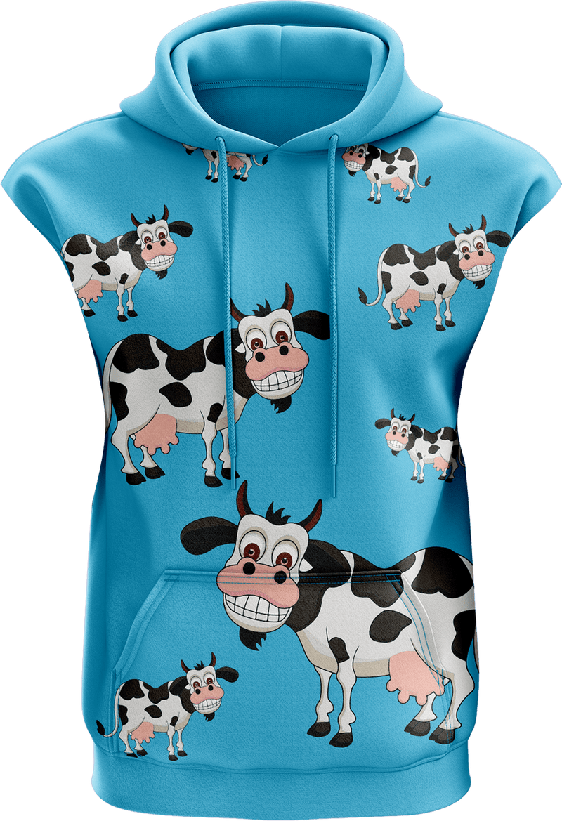 Fussy Cow Sleeveless Hoodie