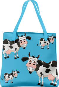 Fussy Cow Tote Bag 1