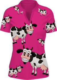 Fussy Cow Women's Polo 4