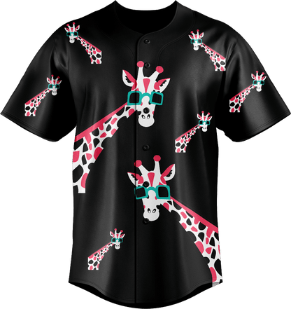 Gigi Giraffe Baseball Jerseys - fungear.com.au