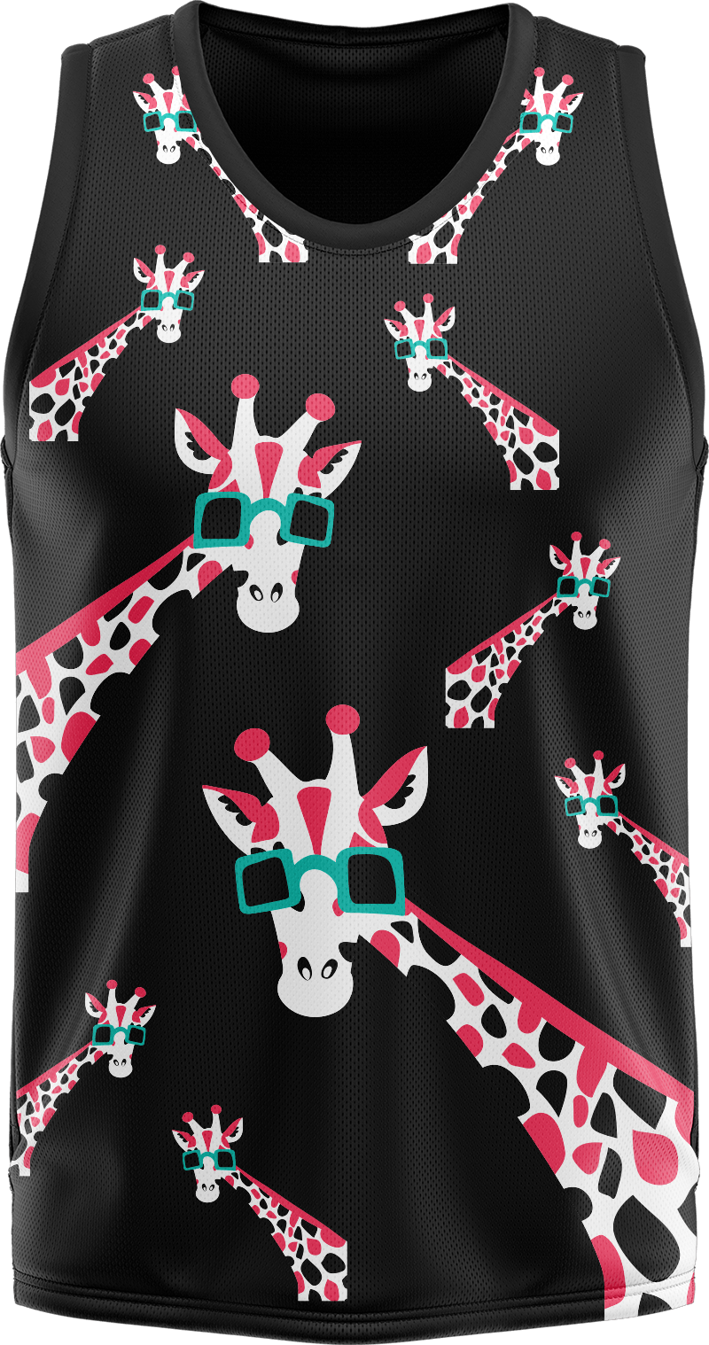 Gigi Giraffe Basketball Jersey - fungear.com.au