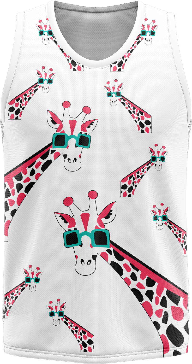 Gigi Giraffe Basketball Jersey - fungear.com.au