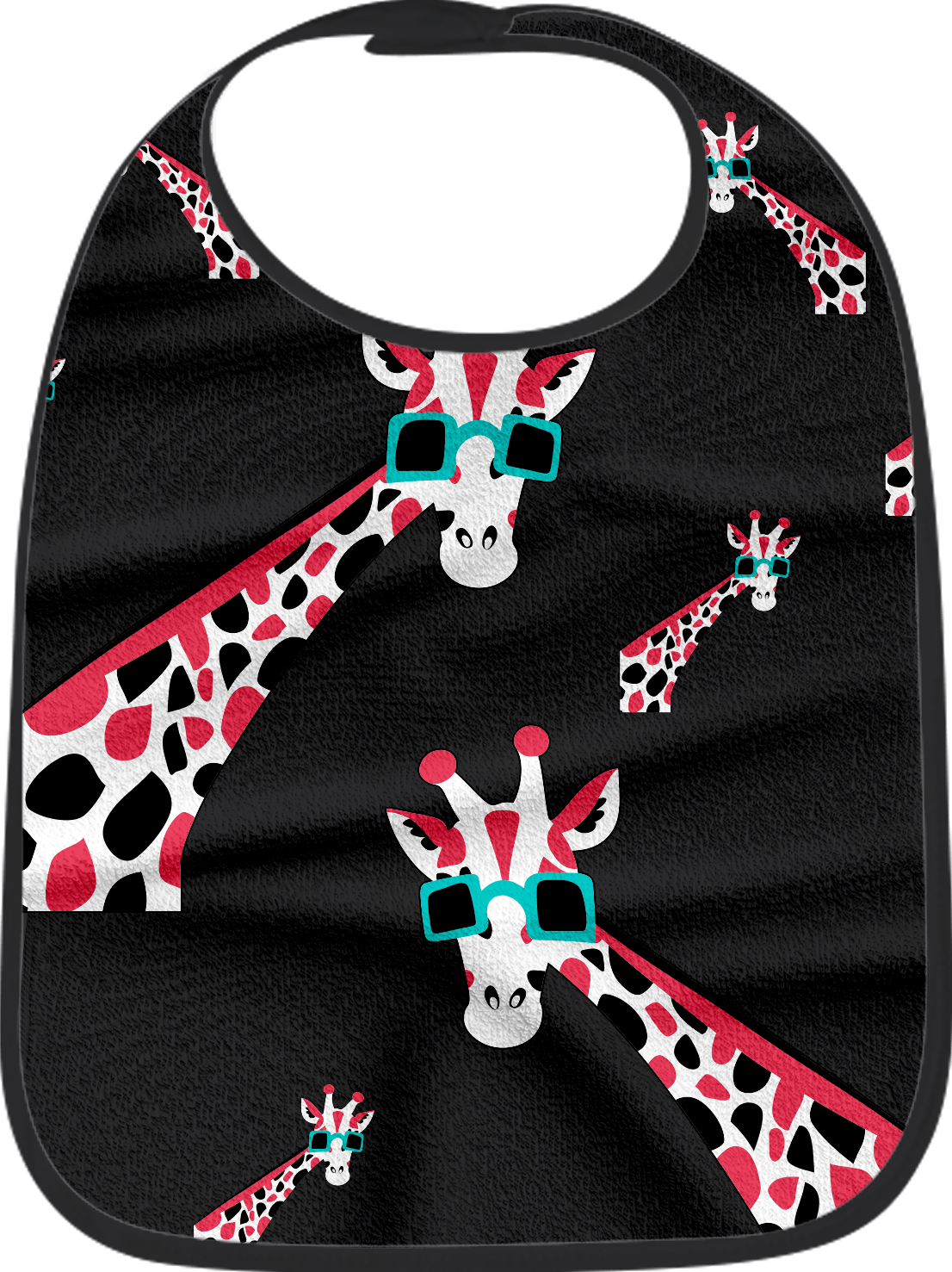 Gigi Giraffe Bibs