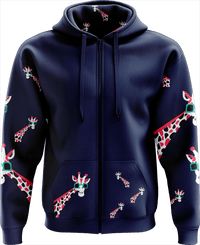 Gigi Giraffe Full Zip Hoodies Jacket 3
