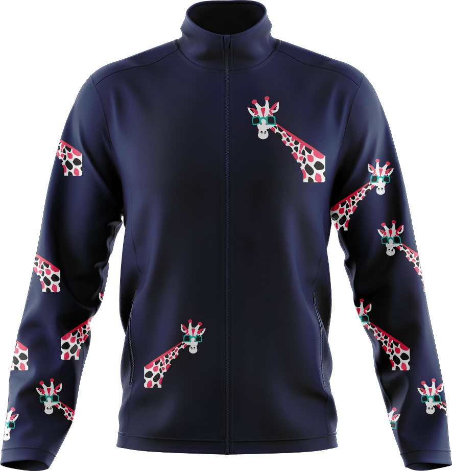 Gigi Giraffe Full Zip Track Jacket - fungear.com.au