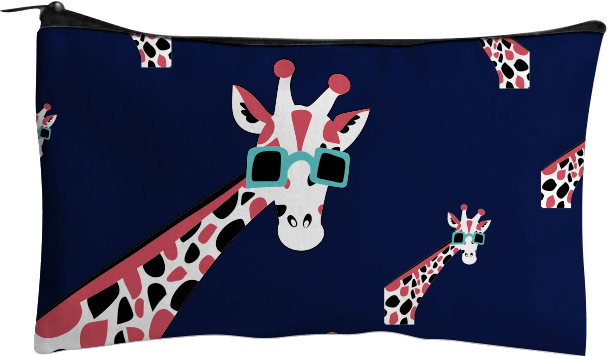 Gigi Giraffe Jumbo Pencil Case - fungear.com.au