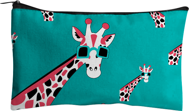 Gigi Giraffe Jumbo Pencil Case - fungear.com.au