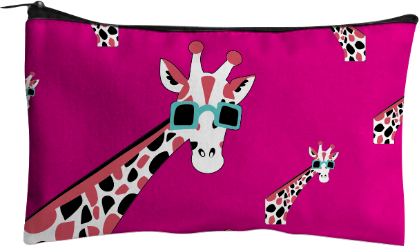 Gigi Giraffe Jumbo Pencil Case - fungear.com.au