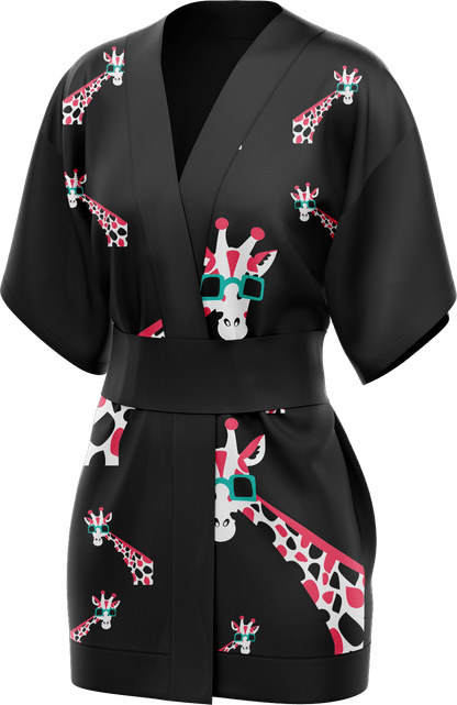 Gigi Giraffe Kimono - fungear.com.au