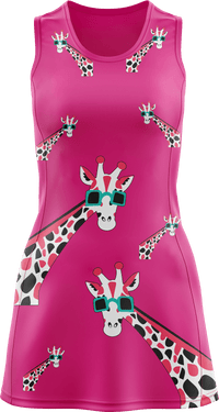 Gigi Giraffe Ladies Mini Dress 1