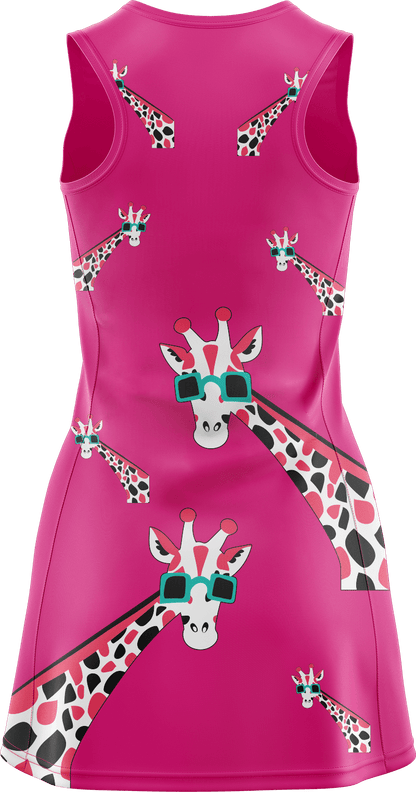 Gigi Giraffe Ladies Mini Dress - fungear.com.au