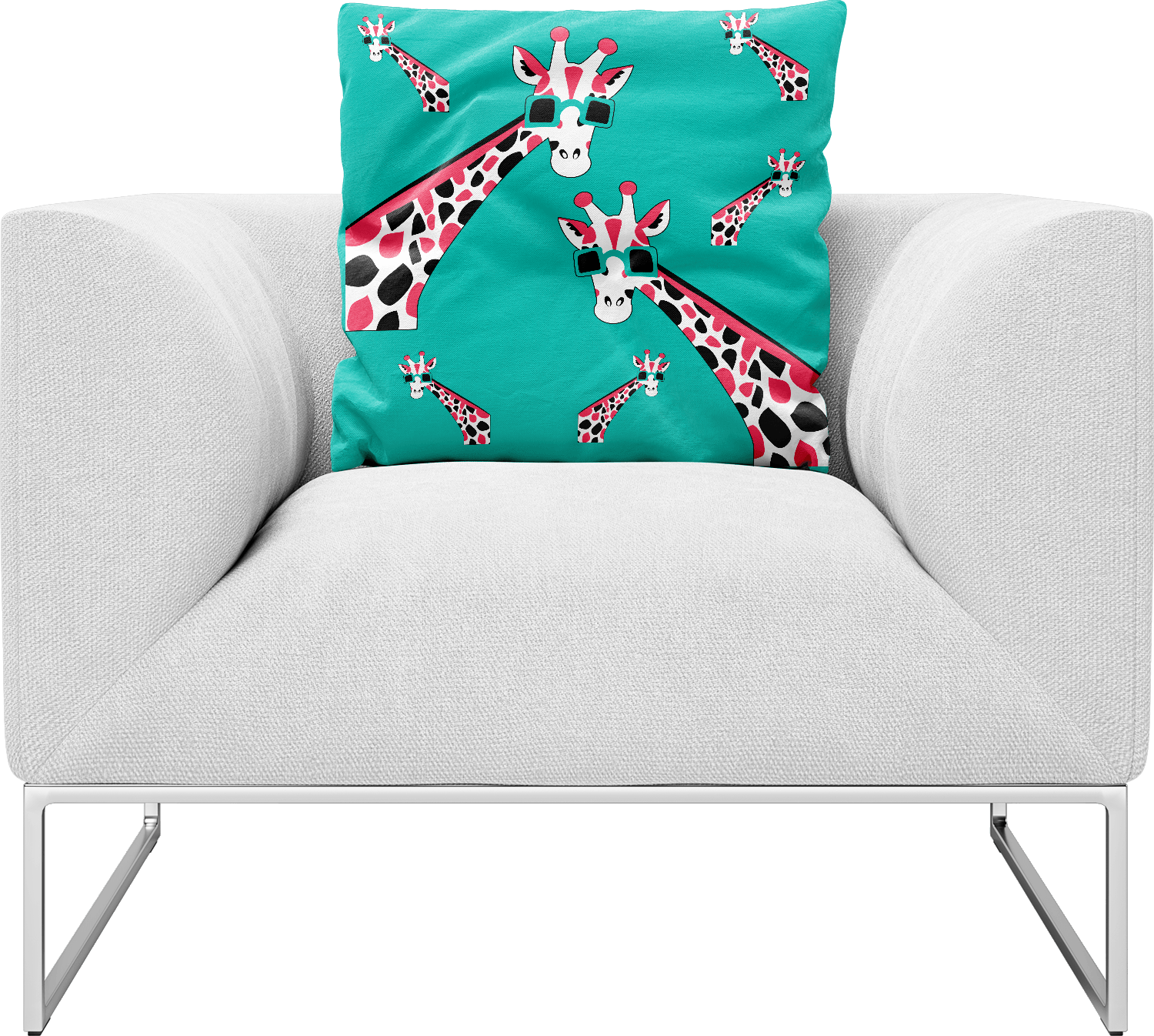 Gigi Giraffe Pillows Cushions - fungear.com.au