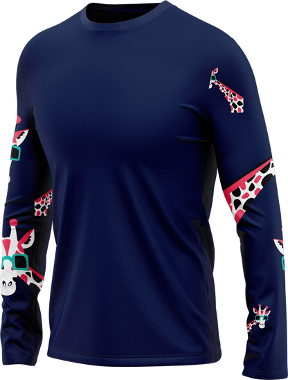 Gigi Giraffe Rash T-Shirt Long Sleeve - fungear.com.au