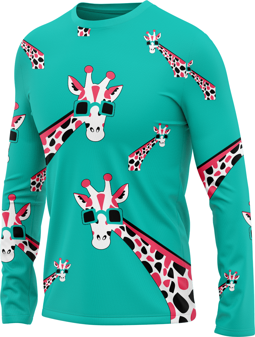Gigi Giraffe Rash T-Shirt Long Sleeve - fungear.com.au