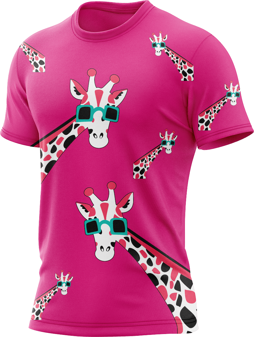 Gigi Giraffe Rash T-Shirt Short Sleeve - fungear.com.au