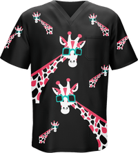 Gigi Giraffe Scrubs 2