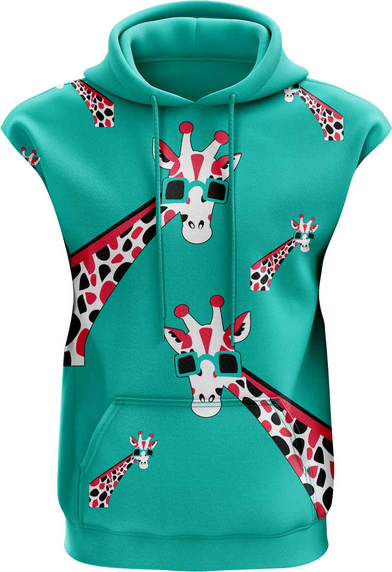 Gigi Giraffe Sleeveless Hoodie