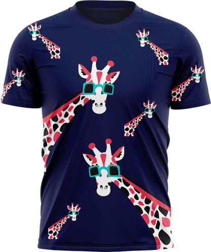 Gigi Giraffe T shirts - fungear.com.au