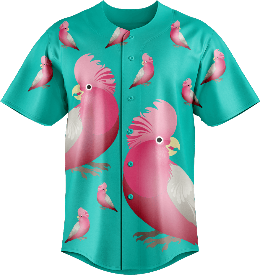 Glama Galah Baseball Jerseys
