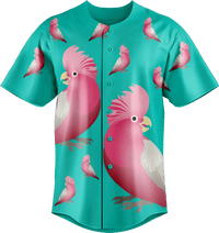 Glama Galah Baseball Jerseys 4