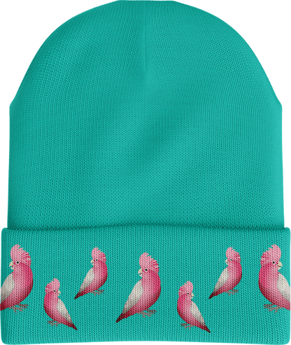 Glama Galah Beanie - fungear.com.au