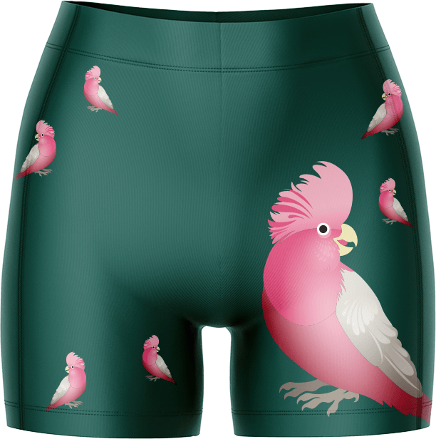 Glama Galah Bike Shorts - fungear.com.au