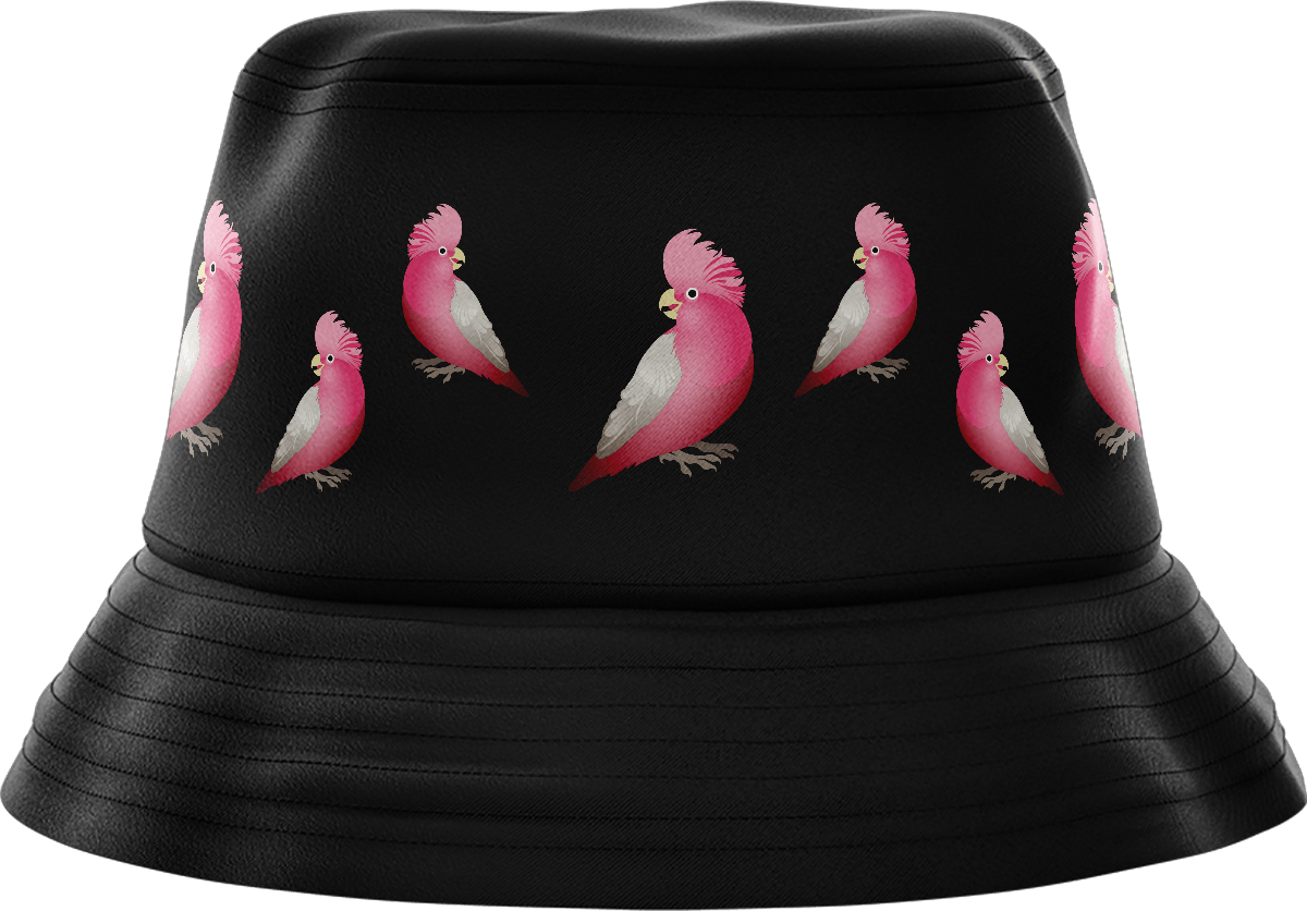 Glama Galah Bucket Hat - fungear.com.au