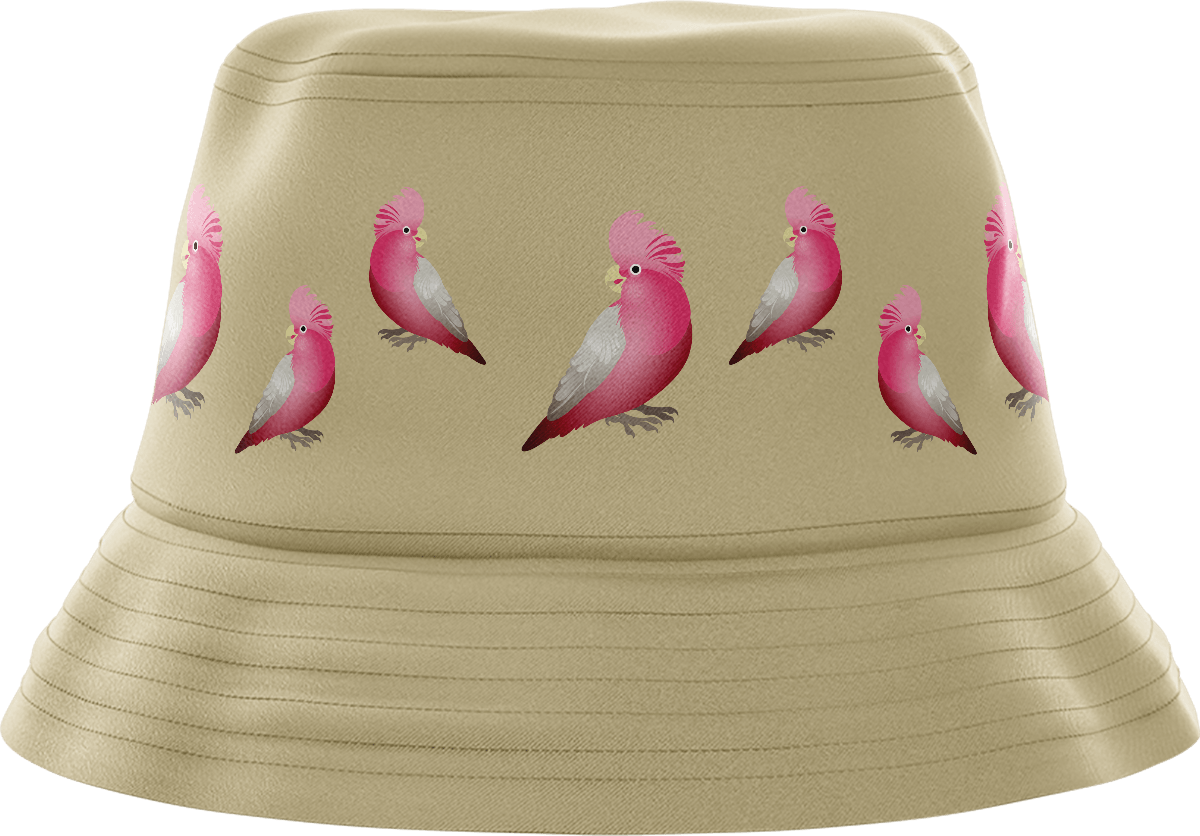 Glama Galah Bucket Hat - fungear.com.au