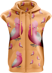 Glama Galah Full Zip Sleeveless Hoodie Jackets 3