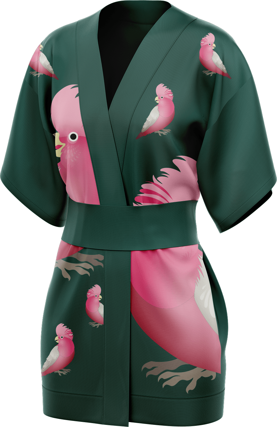 Glama Galah Kimono - fungear.com.au