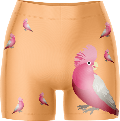 Glama Galah Ladies Gym Shorts - fungear.com.au