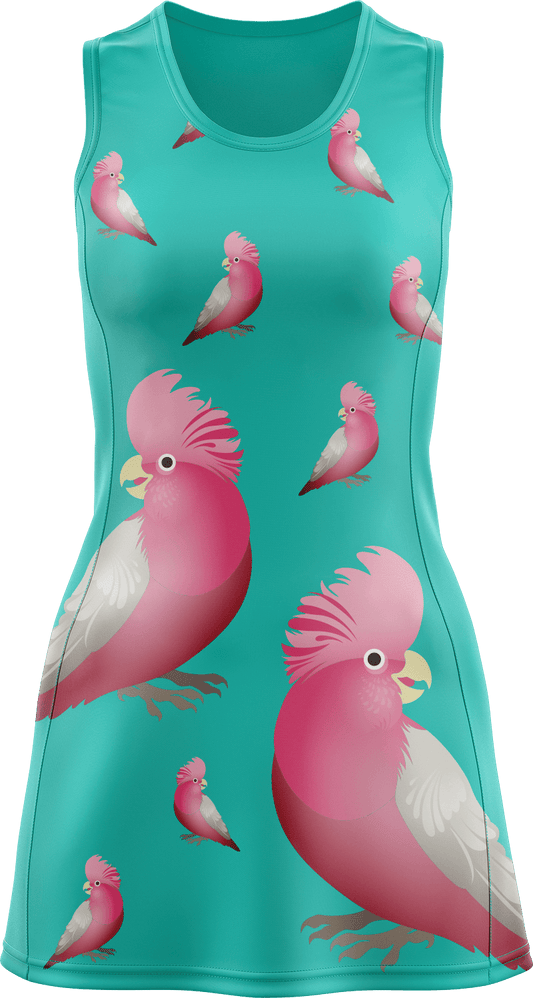 Glama Galah Ladies Mini Dress - fungear.com.au