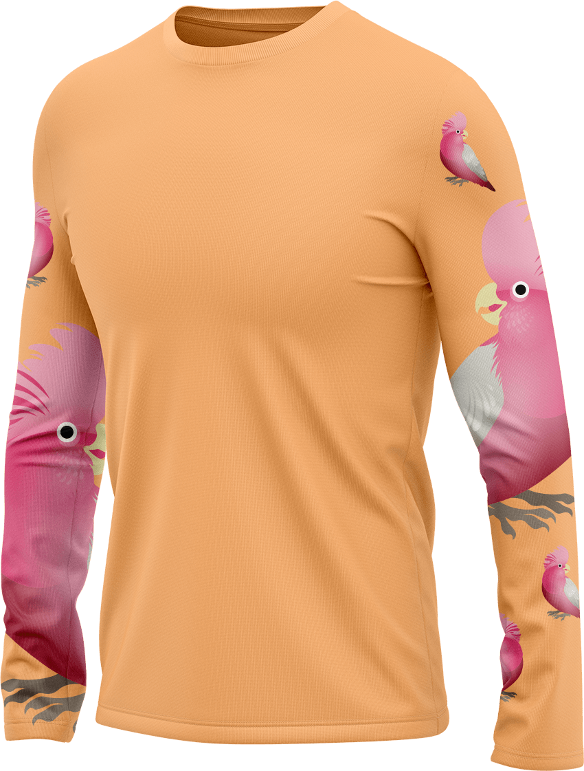 Glama Galah Rash T-Shirt Long Sleeve - fungear.com.au