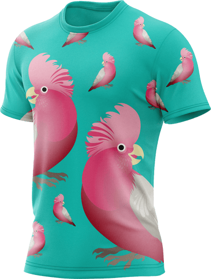 Glama Galah Rash T-Shirt Short Sleeve - fungear.com.au