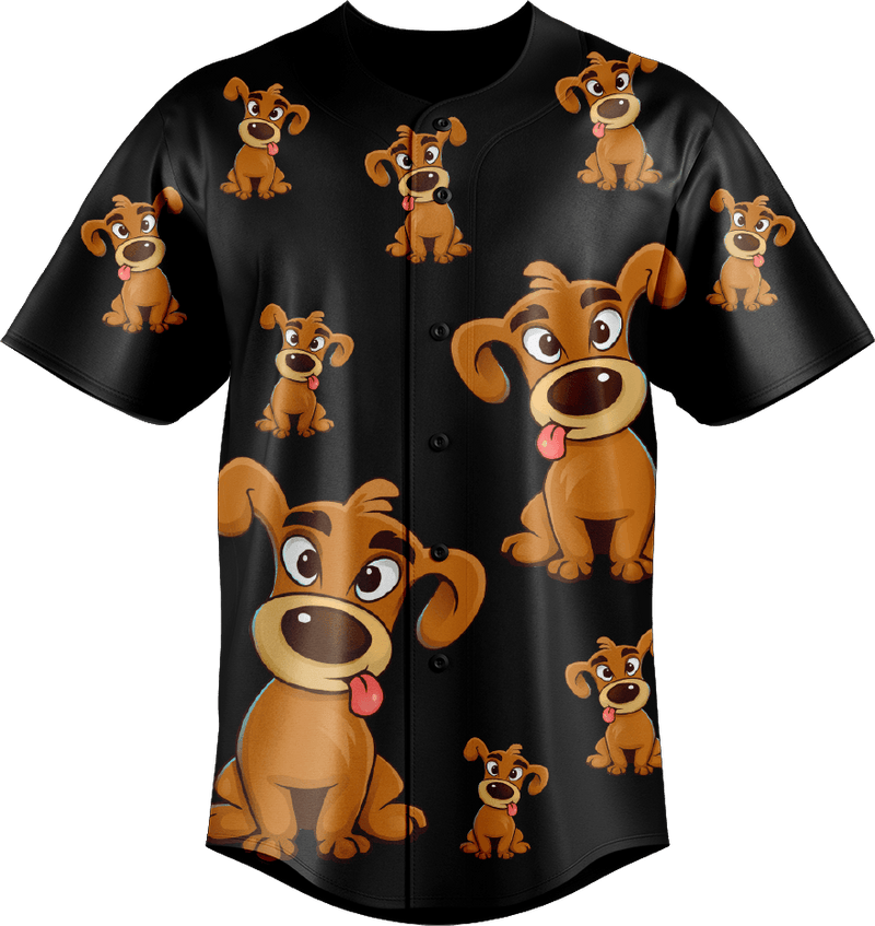 Goofy Woofy (Dog) Baseball Jerseys