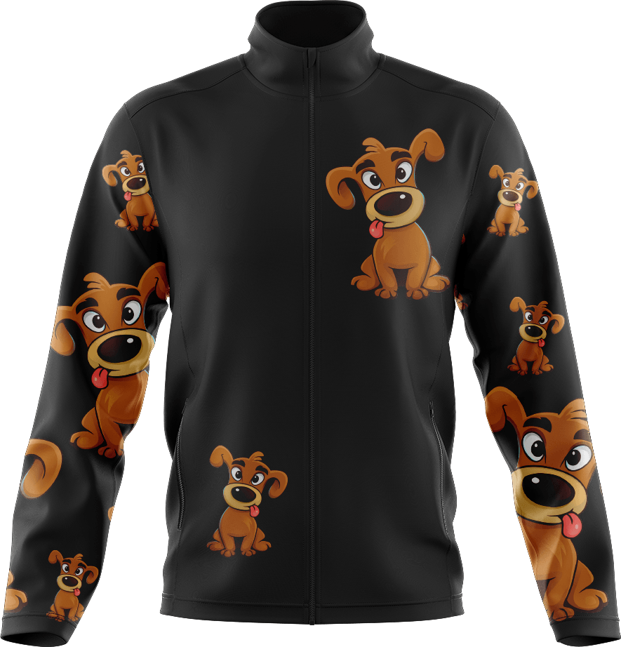 Goofy Woofy (Dog) Full Zip Track Jacket