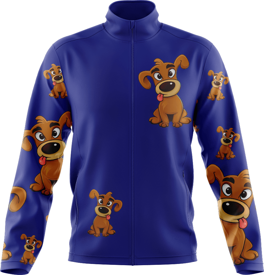 Goofy Woofy Full Zip Track Jacket - fungear.com.au