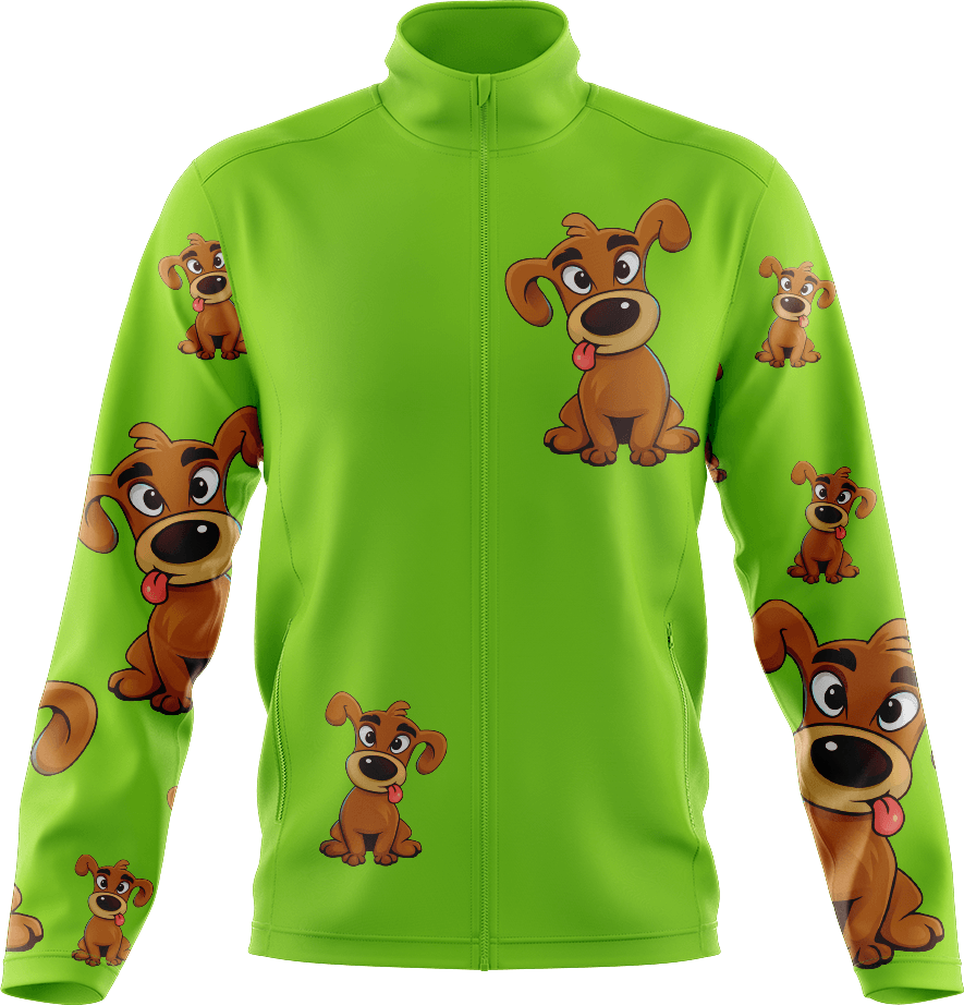 Goofy Woofy Full Zip Track Jacket - fungear.com.au