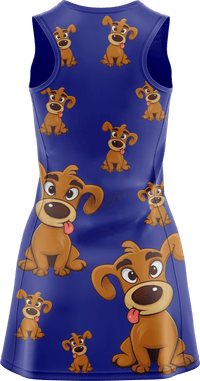 Goofy Woofy (Dog) Ladies Mini Dress 5
