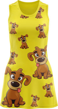 Goofy Woofy (Dog) Ladies Mini Dress 3