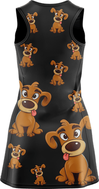 Goofy Woofy (Dog) Ladies Mini Dress 6