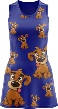 Goofy Woofy (Dog) Ladies Mini Dress 1