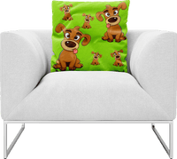Goofy Woofy (Dog) Pillows Cushions 4