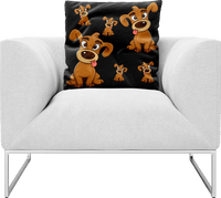 Goofy Woofy (Dog) Pillows Cushions 2