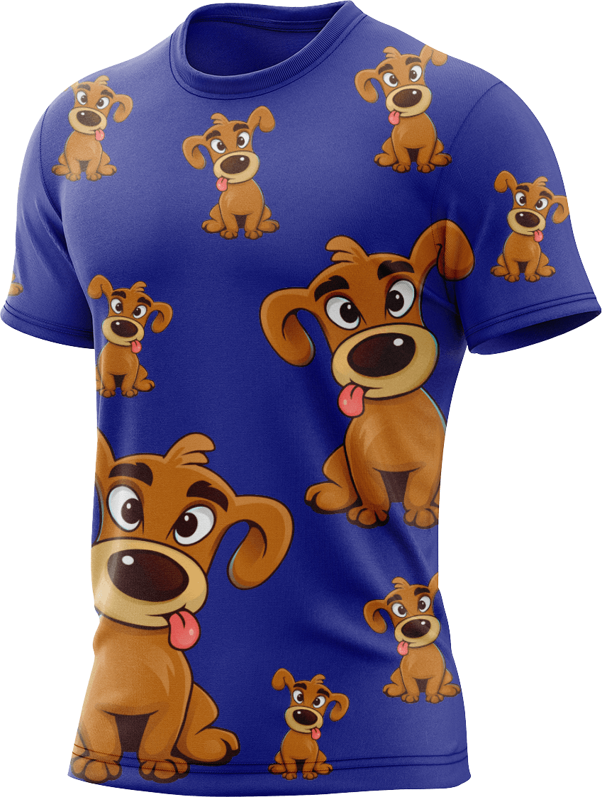 Goofy Woofy Rash T-Shirt Short Sleeve - fungear.com.au