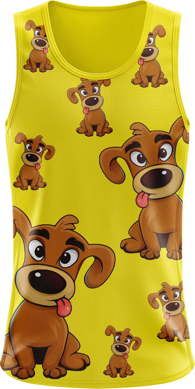 Goofy Woofy Singlets - fungear.com.au