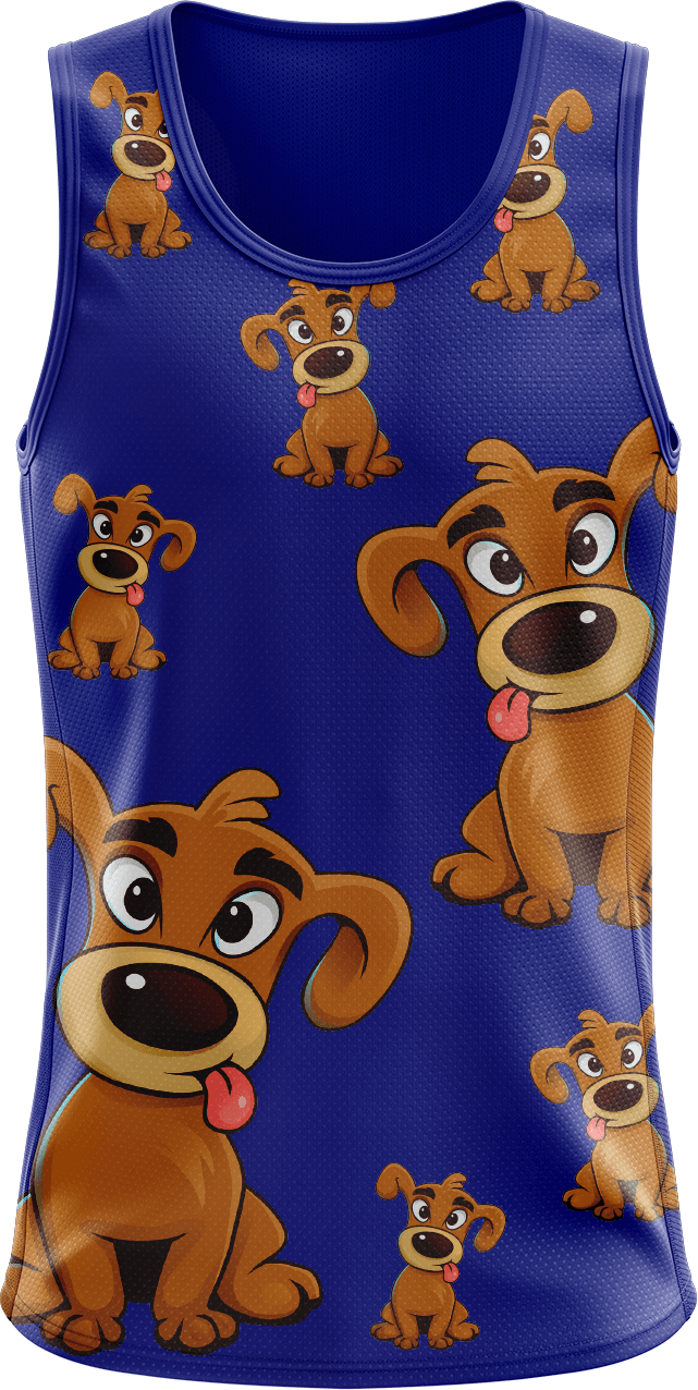 Goofy Woofy Singlets - fungear.com.au