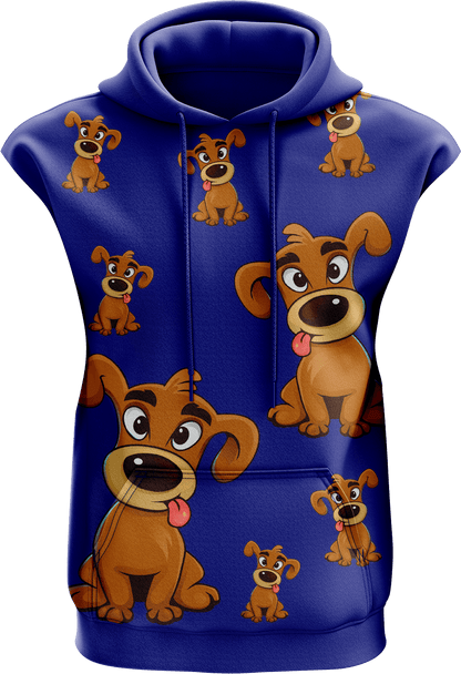 Goofy Woofy Sleeveless Hoodie - fungear.com.au